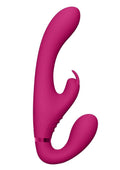 Vive Suki Rechargeable Silicone Vibrating Strapless Strap-On Rabbit