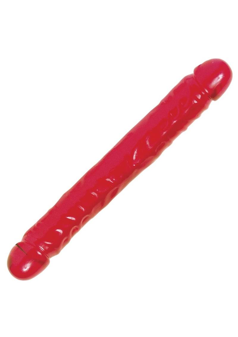 Vivid Essentials Mercedez 12″ Red Double Dildo