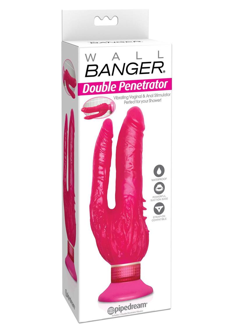 Wall Banger Double Penetrator Vibrating Dildo