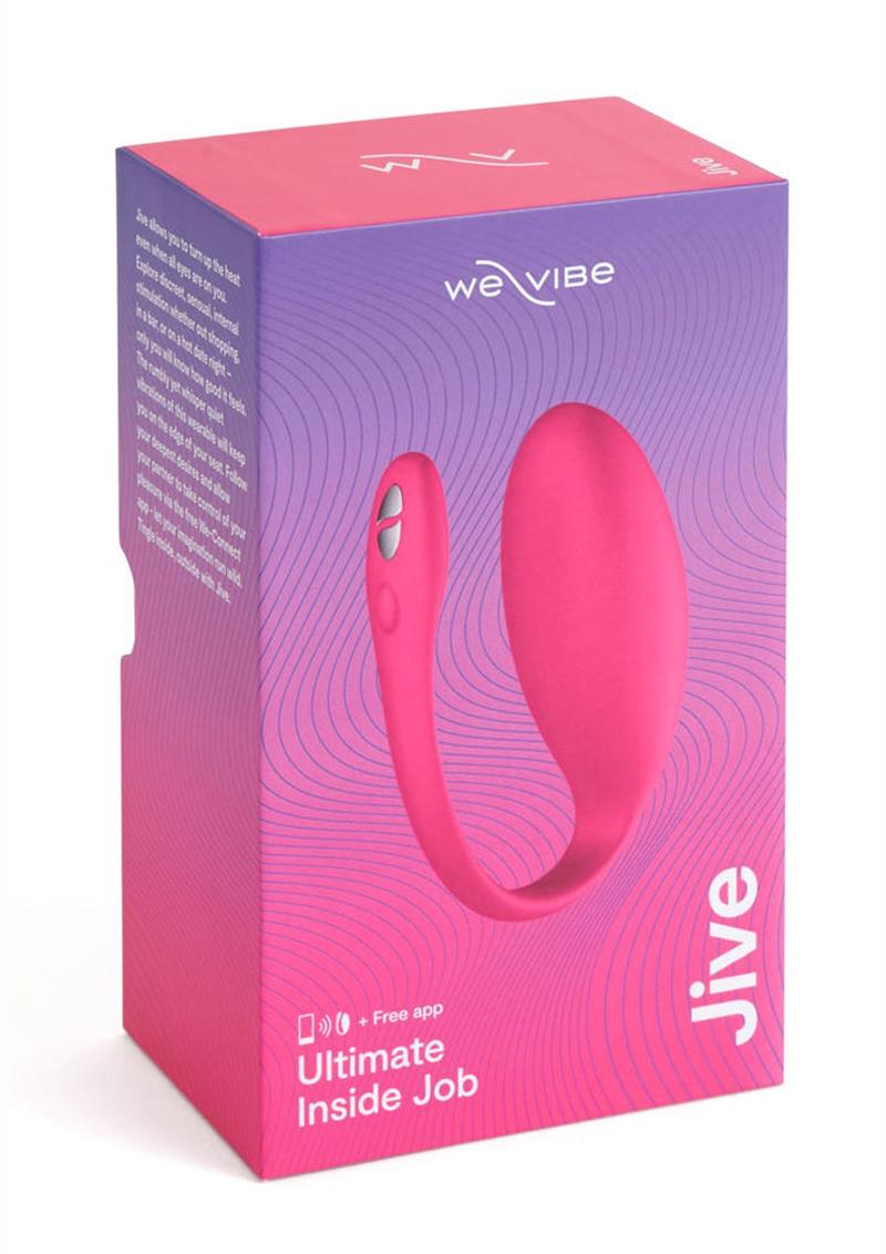 We-Vibe Jive Silicone Rechargeable Wearable G-Spot Vibrator with Remote Control