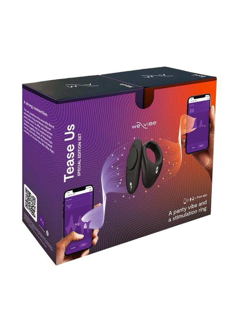 We Vibe Tease Us Set Special Edition Moxie and Bond Combo