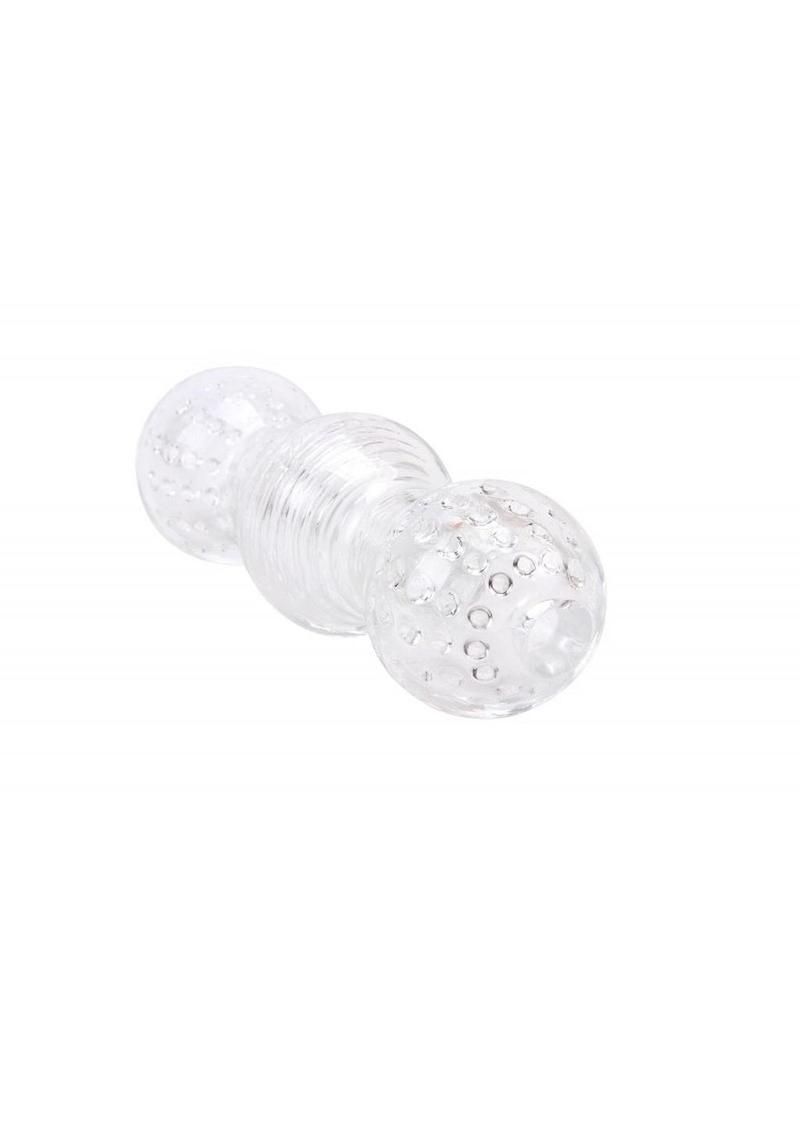 Wet Dreams Crystal Voyeur Series Big Balls Hand Stroker
