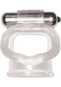 Wet Dreams Super Stud Sling Silicone Vibrating Cock And Balls Sling