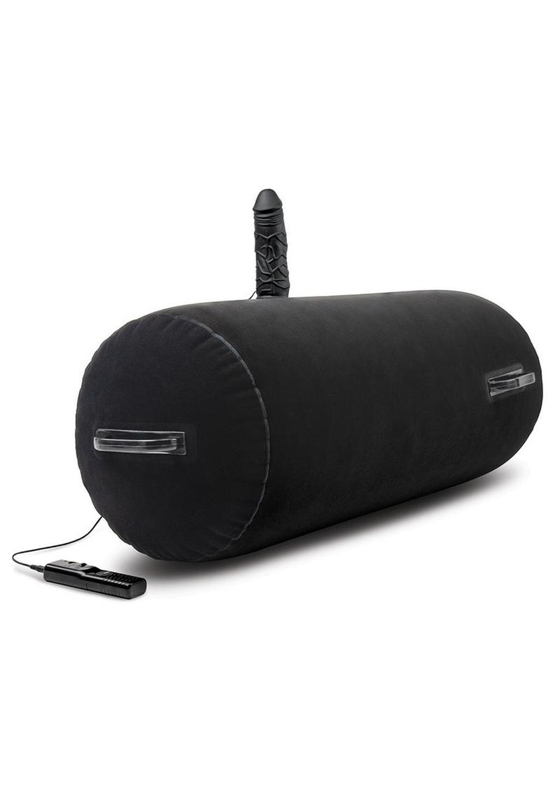 WhipSmart Inflatable Bangin' Bolster with 6 Inch Vibrating Dildo