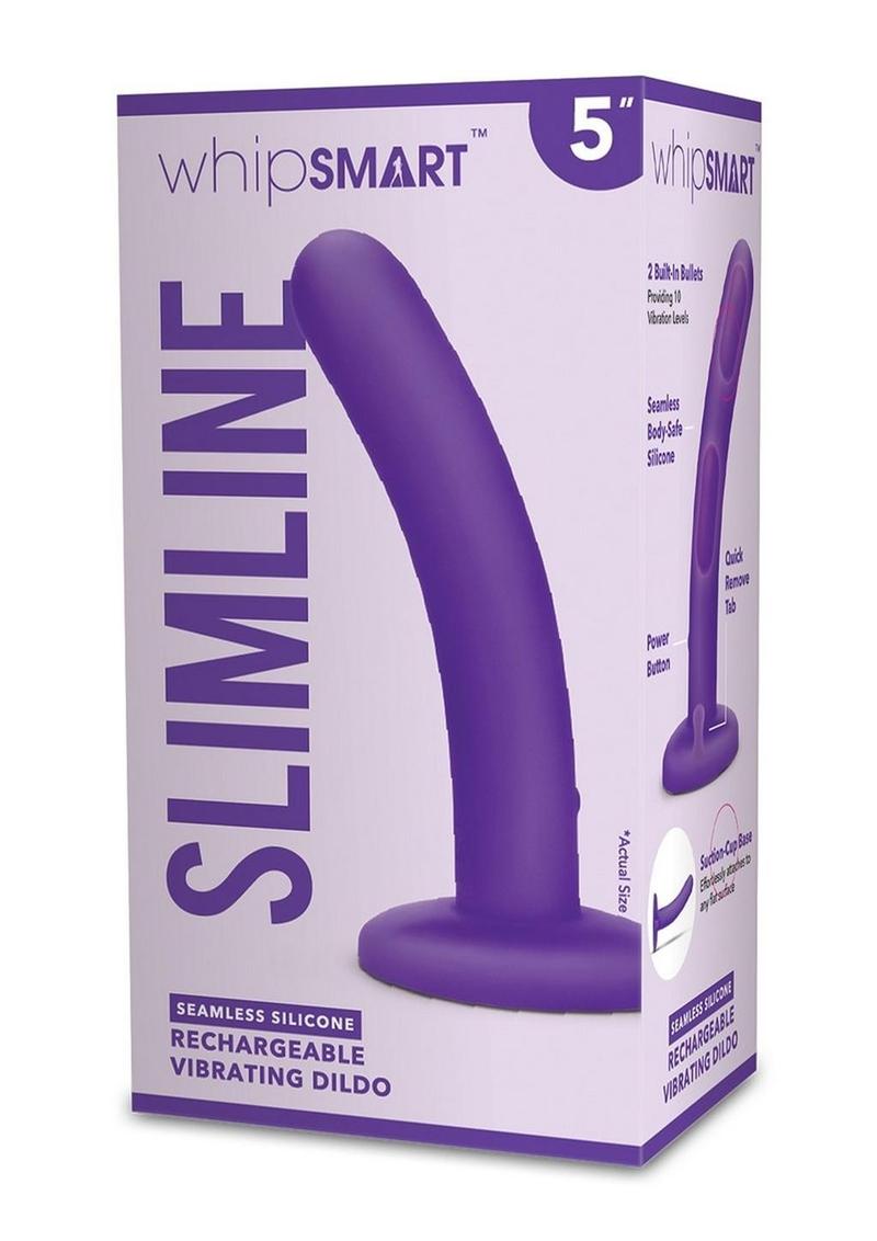 WhipSmart Slimline Rechargeable And Powerful Silicone Vibrator