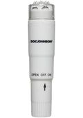 Doc Johnson White Nights Velvet Touch Waterproof Pocket Rocket