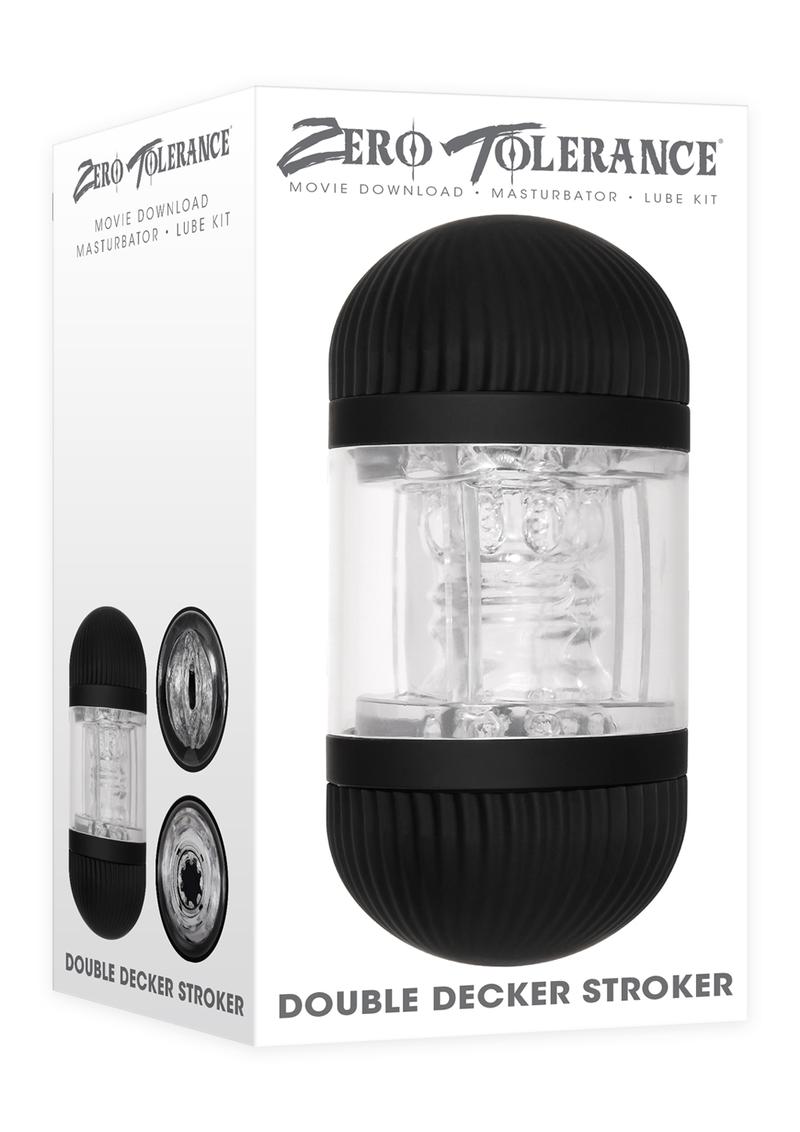 Zero Tolerance Double Decker Stroker with Lube Kit and Movie Download