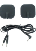 Zeus Electrosex Deluxe Black Silicone Electro Pads