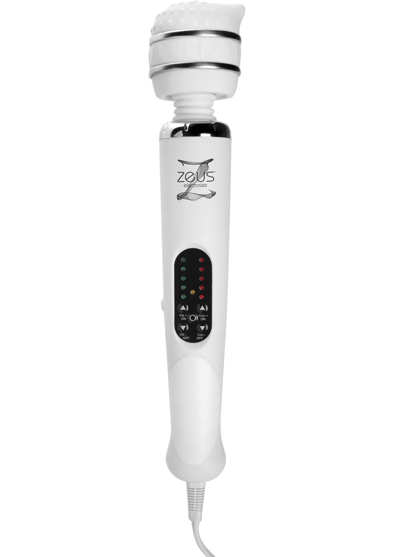 White Knight ElectroVibe Wand Reign in Electric Ecstasy