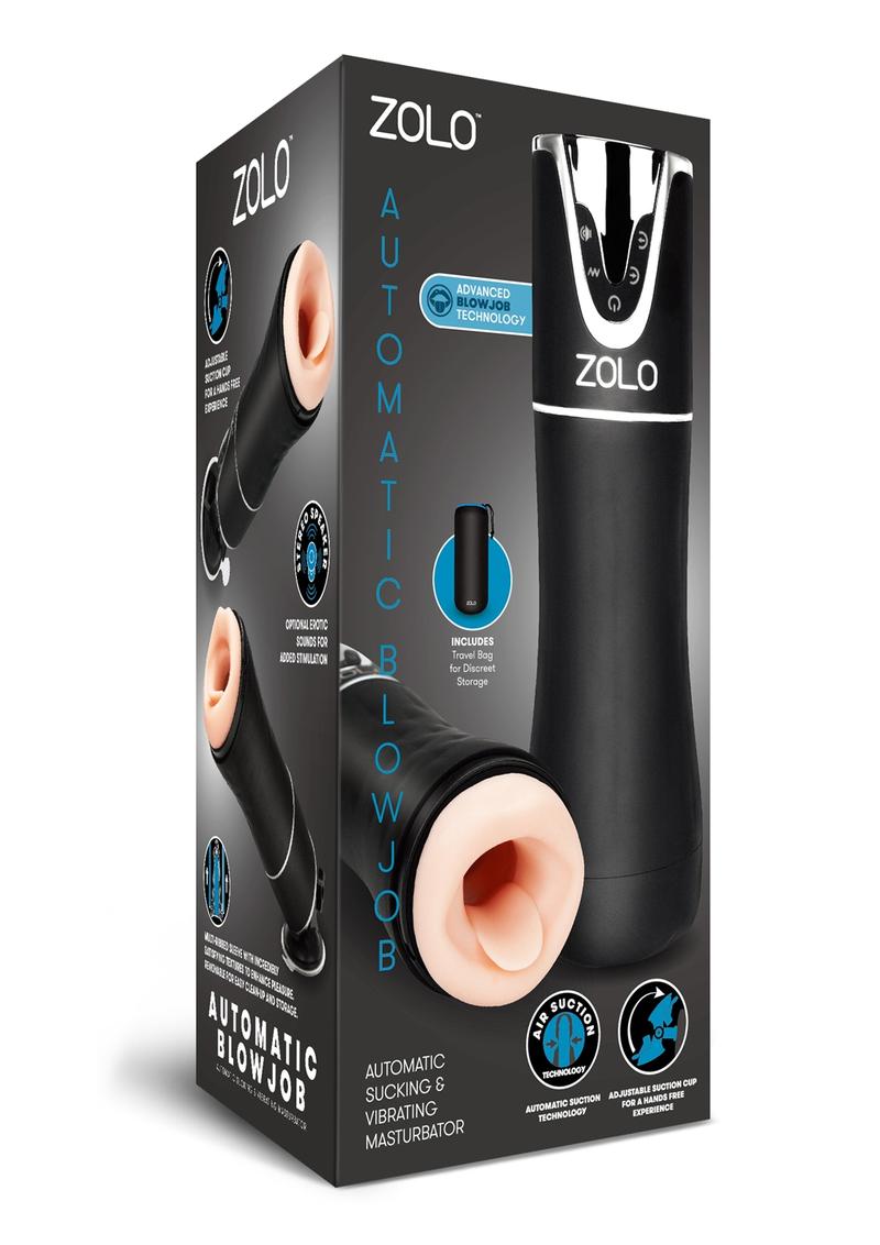 ZOLO Automatic Blowjob Sucking And Vibrating Masturbator